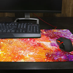 Watercolor Party Thin Desk Mat