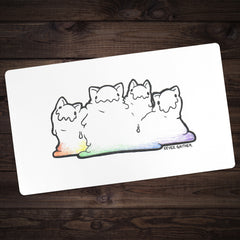 Rainbow Gloopy Cats Playmat