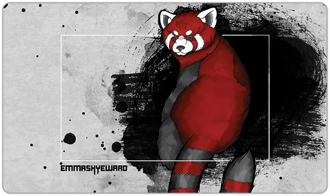 Staring Panda Playmat - Emmaskyeward - Mockup