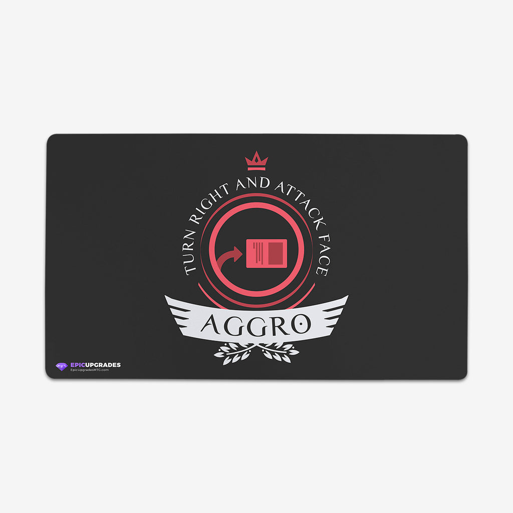 Aggro Life Playmat - Epic Upgrades - Mockup