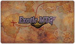 ExoticMTG Map Playmat - ExoticMTG - Mockup - Brown