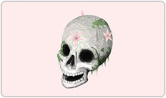 Skull n Flowers Playmat - Felipe Buzato - Mockup