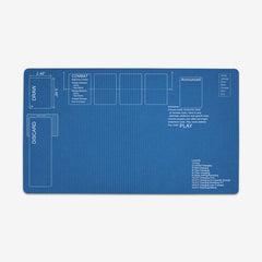 Blueprint Playmat - Flinxz - Mockup - Blue - WideOpen