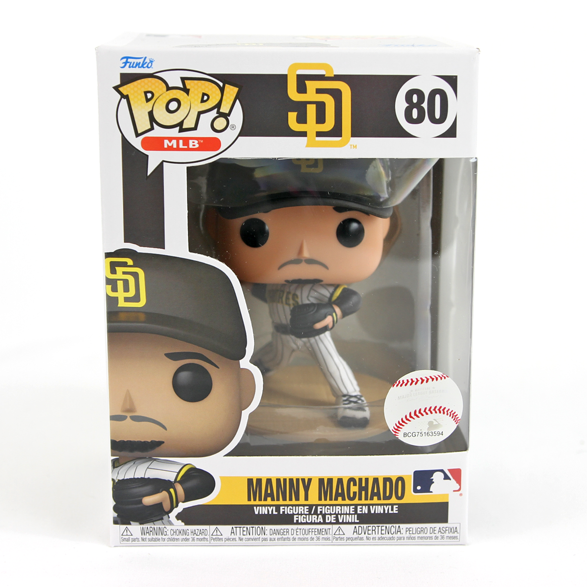 MLB: Padres Manny Machado (Home Jersey) Pop! Vinyl