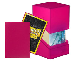 GIFT BUNDLE: Dragon Shield Mini Matte Sleeves and Ultimate Guard Boulder Deck Box (Holds 100 Cards)