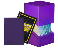 GIFT BUNDLE: Dragon Shield Matte Sleeves and Ultimate Guard Boulder Deck Box (Holds 100 Cards)