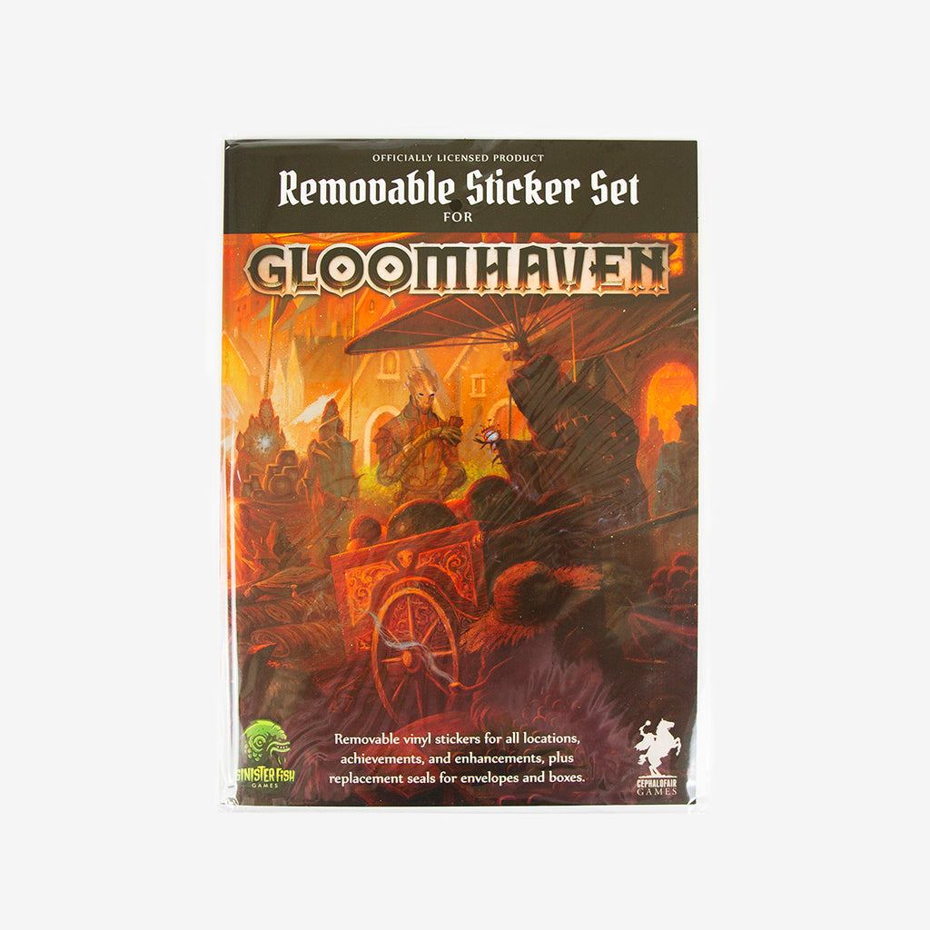 Gloomhaven: Removable Sticker Set (Licensed Accessory)