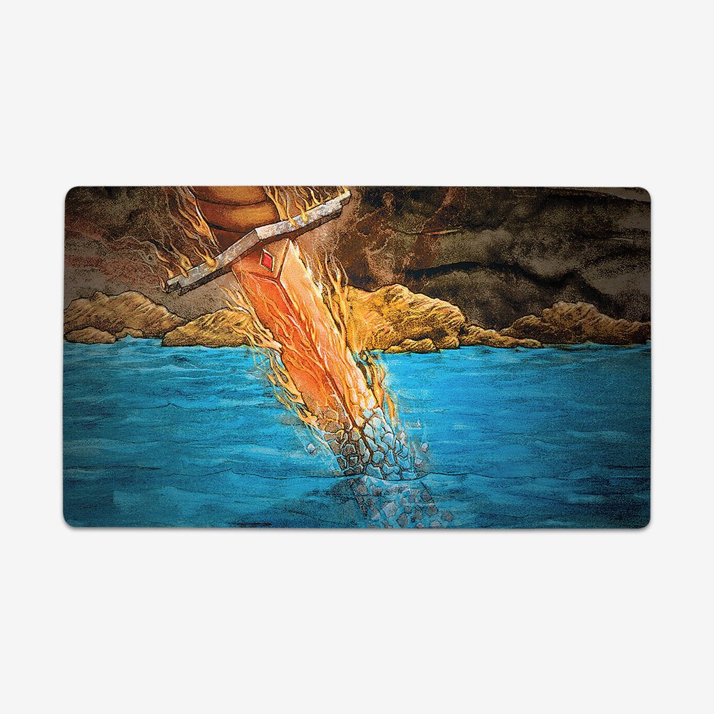 Quenched Temper Playmat - Greg Simanson - Mockup