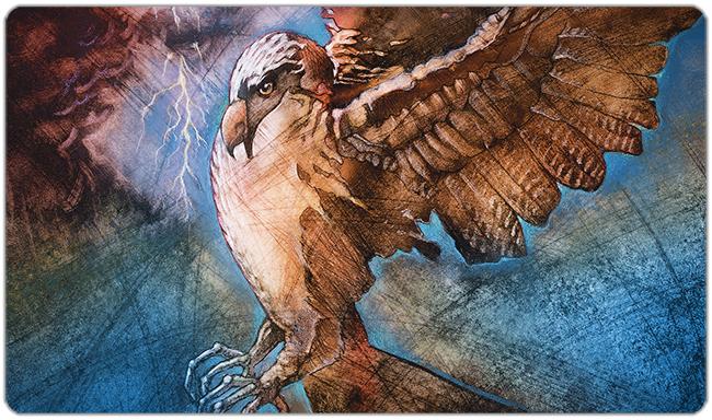 Lightning Falcon Playmat - Greg Simanson - Mockup