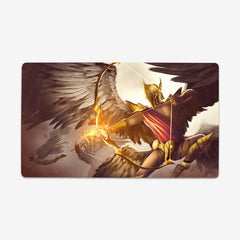 Charge Of The Winged General Playmat - Gustavo Landsmann - Mockup