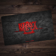 HeavyMeta Red/Black Playmat