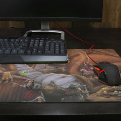 The Dragon with the Flagon Thin Desk Mat