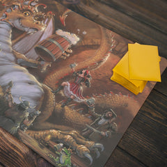 The Dragon with the Flagon Playmat