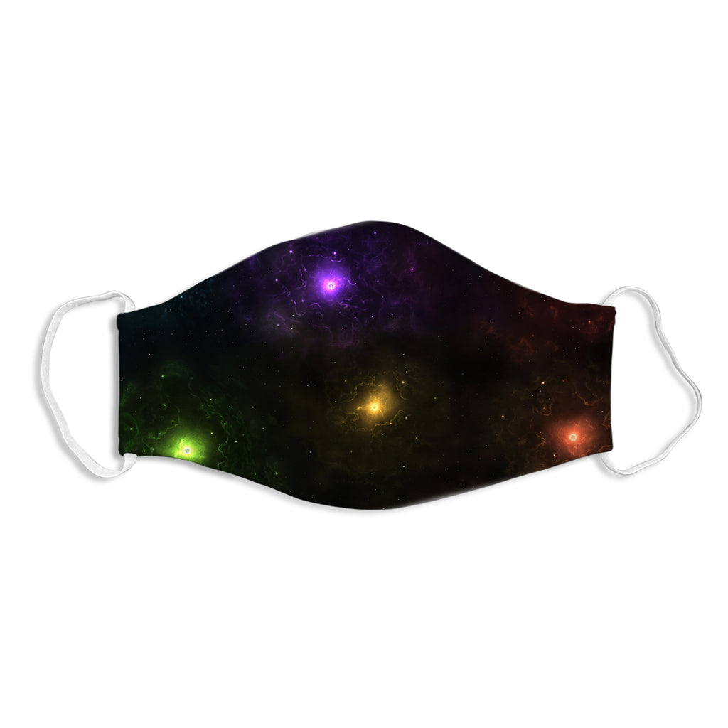 Infinity Constellation Cloth Face Mask - Martin Kaye - Mockup