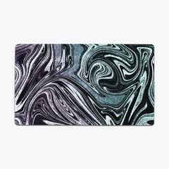 Abstract Marbled Paper Playmat