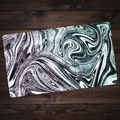 Abstract Marbled Paper Playmat