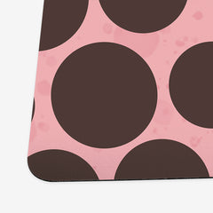 Bubbly Tea Playmat - Inked Gaming - HD - Corner - Strawberry