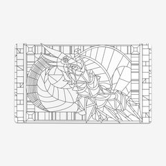 Colorbook Fire Breathing Dragon Playmat