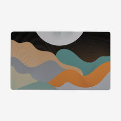 Curves of the Mountain Thin Desk Mat