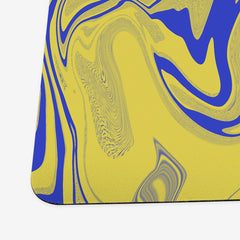 Don't Close Your Eyes Playmat - Inked Gaming - HD - Corner - Yellow