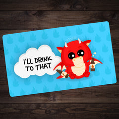 Drago Drinks Playmat