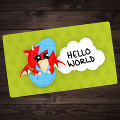 Drago Hello World Playmat