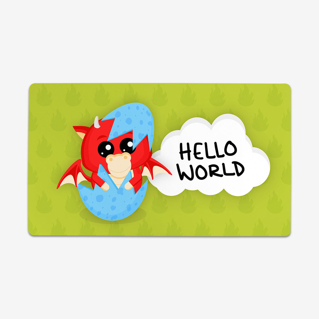 Drago Hello World Playmat