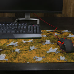 Flying Keys Thin Desk Mat