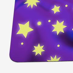 Galaxy Of Stars Playmat - Inked Gaming - HD - Corner- Purple