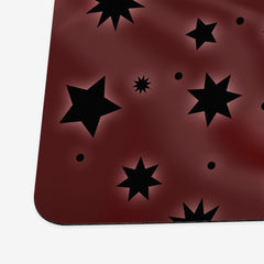Galaxy Of Stars Playmat - Inked Gaming - HD - Corner- Red