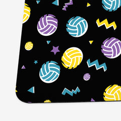 Go For The Volley Playmat - Inked Gaming - HD - Corner - Black 