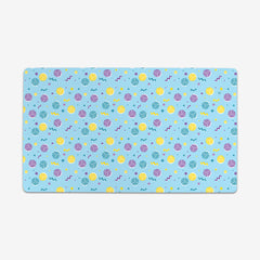 Go For The Volley Playmat - Inked Gaming - HD - Mockup - Blue