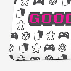 Close up of the pink version of Good Game by Inked Gaming.