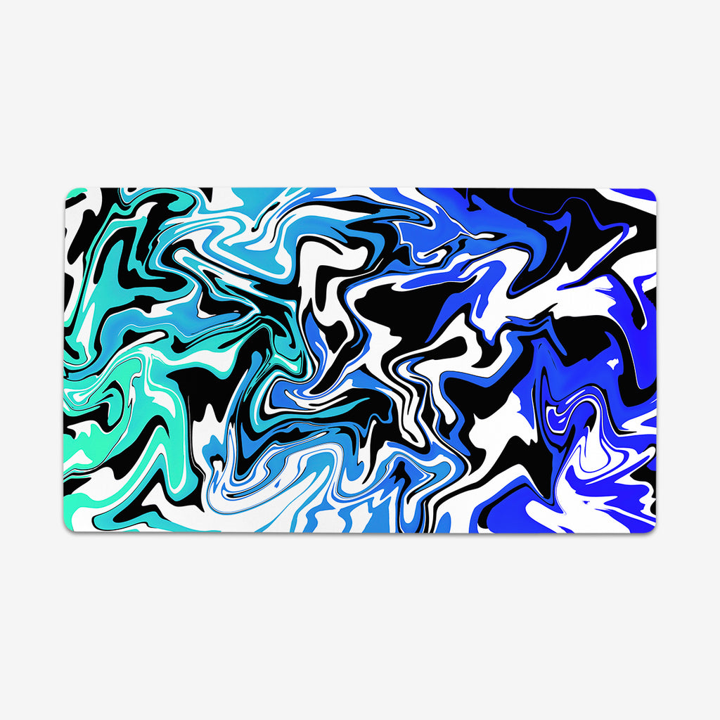 Gradient Liquid Playmat - Inked Gaming - HD - Mockup - blue