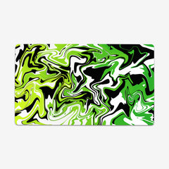 Gradient Liquid Playmat - Inked Gaming - HD - Mockup - Green