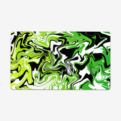 Gradient Liquid Playmat - Inked Gaming - HD - Mockup - Green