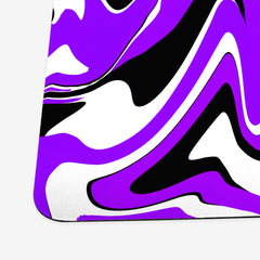 Gradient Liquid Playmat - Inked Gaming - HD - corner- Purple
