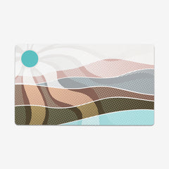 Hot Sand Thin Desk Mat