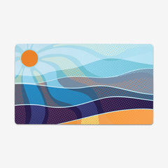 Hot Sand Thin Desk Mat