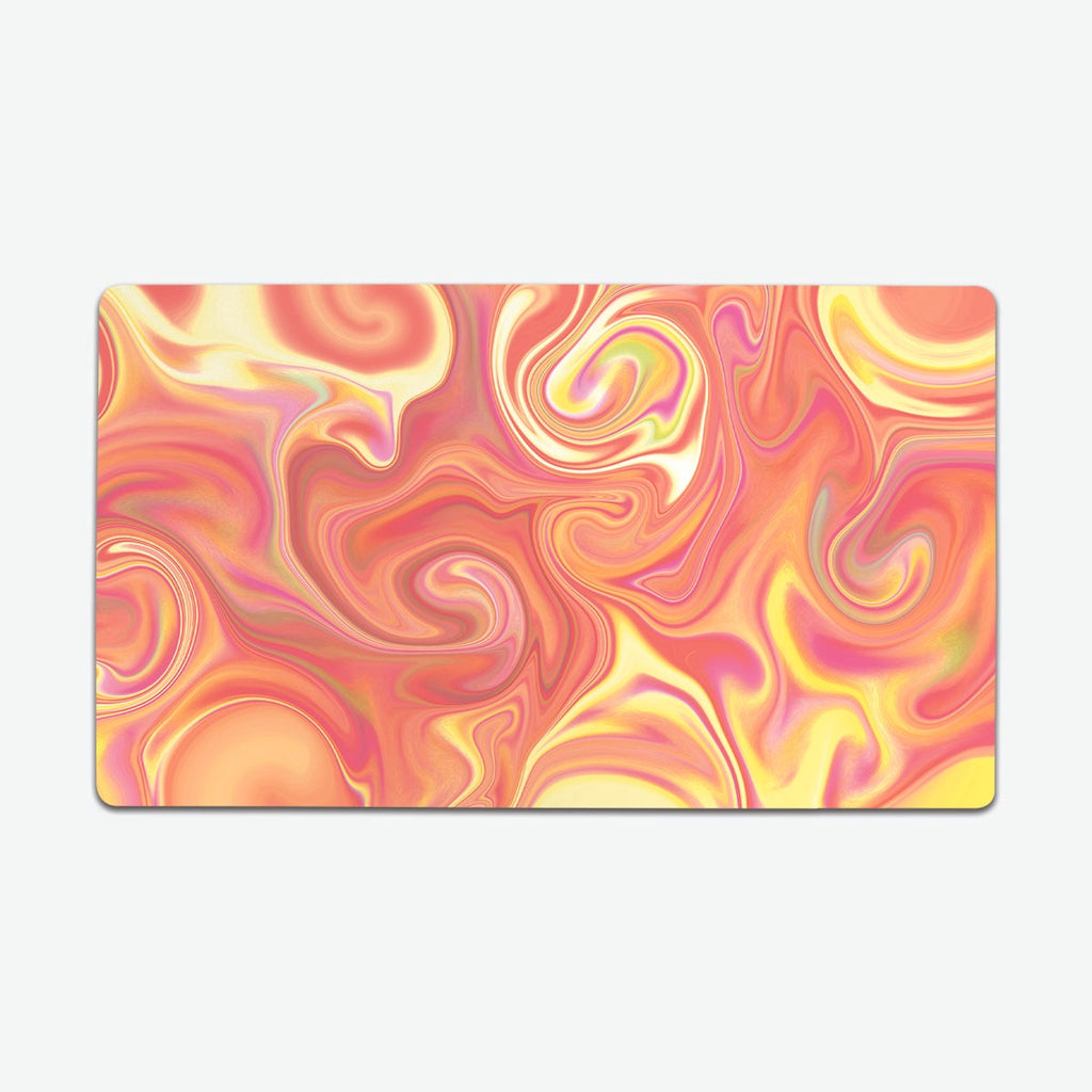 Melted Sherbet Thin Desk Mat - Inked Gaming - LL - Mockup