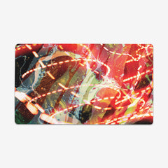 Neon Jungle by Inked Gaming. Abstract neon lines swirl around this playmat. 