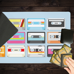 Retro Cassettes Playmat
