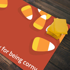 Sorry for Being Corny Playmat