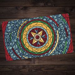 Stained Glass Circle Playmat