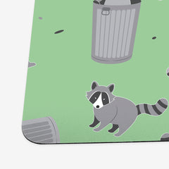 Trashy Raccoons Playmat - Inked Gaming - HD -  Corner