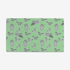 Trashy Raccoons Playmat - Inked Gaming - HD - Mockup