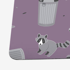Trashy Raccoons Playmat - Inked Gaming - HD - Corner - Purple