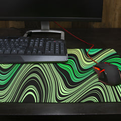 Waves Of Smoke Thin Desk Mat