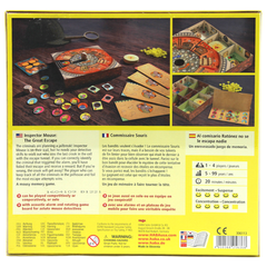 Inspector Mouse: The Great Escape Board Game - HABA USA - Back