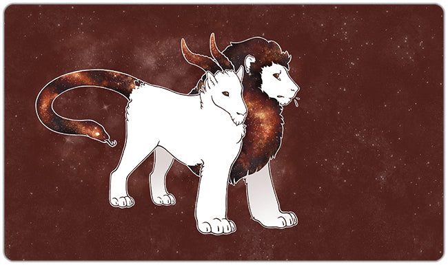 Galaxy Chimera Playmat - InvertSilhouette - Mockup